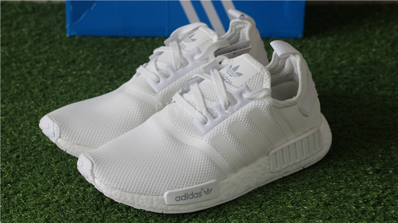 Real Boost Adidas NMD Mesh Triple White